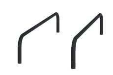 Брусья низкие гнутые параллельные Stecter 5172