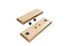 Опоры для бревна гимнастического низкие из дерева (комплект) Dinamika Опоры для бревна гимнастического низкие из дерева (комплект) Dinamika