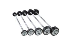 Набор прямых полиуретановых штанг LEVEL 10-30кг (шаг 5 кг, 5 шт) Profi-Fit