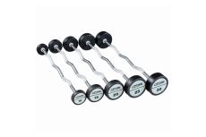 Набор изогнутых полиуретановых штанг LEVEL 10-30кг (шаг 5 кг, 5 шт) Profi-Fit